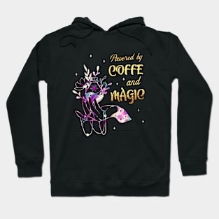Coffee And Magic Wiccan Goth Witch Hoodie